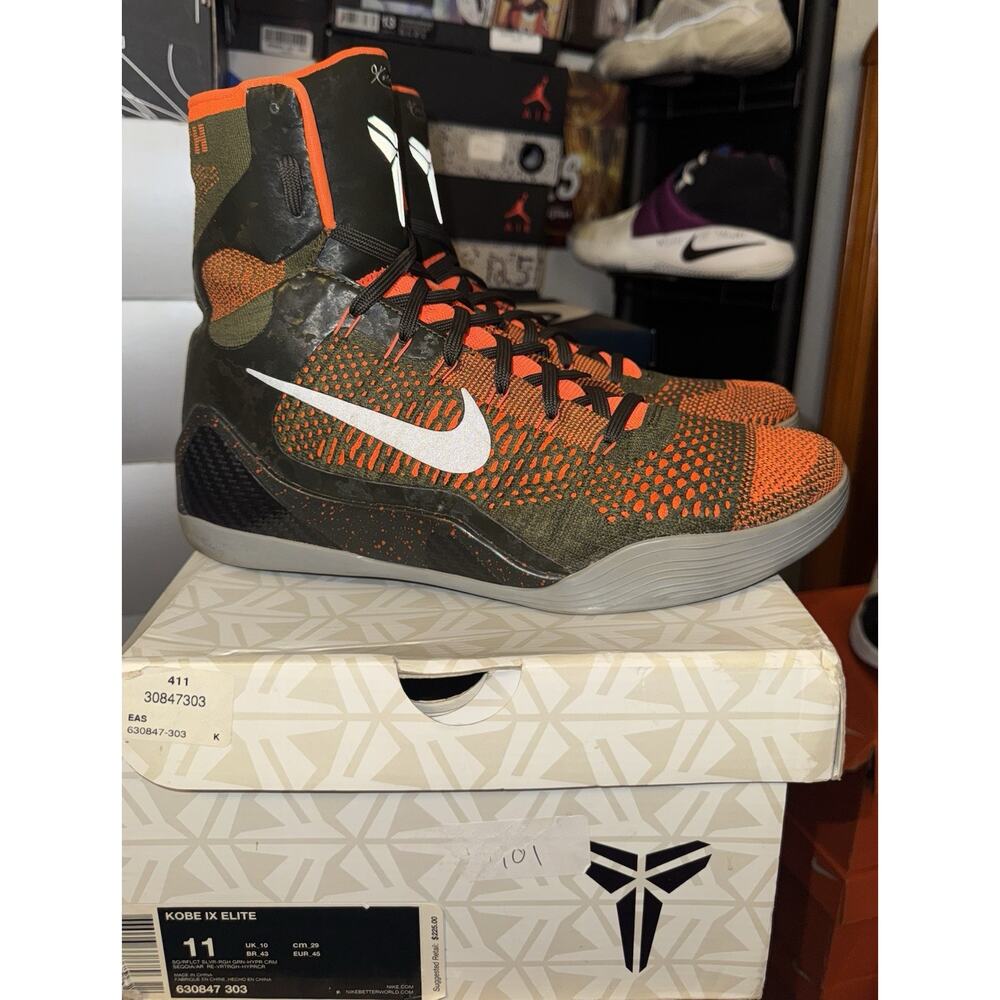 Nike Kobe 9 Elite Sequoia Men’s 11 with Original Box